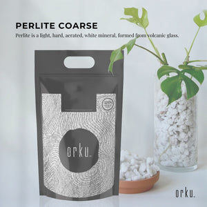 10L Premium Perlite Coarse Soil | Expanded Medium for Hydroponics and Plants