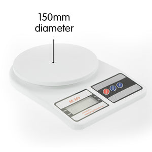 Digital Kitchen Scales | 10kg / 1gm | Electronic Food Scale