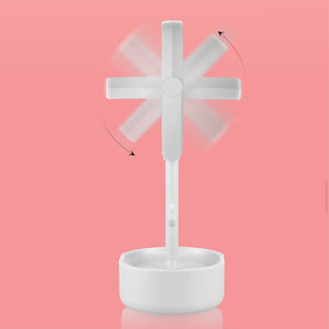 Ecoco Smart LED Light Cosmetic Makeup Mirror USB Touch Screen Home Desk Vanity 360° Pink - The Hippie House