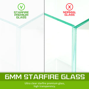 Dynamic Power Aquarium Fish Tank 70L Starfire Glass - The Hippie House