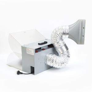 Dynamic Power Air Brush Spray Booth Portable Exhaust Fan with LED