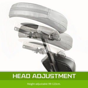 Forever Beauty Black Portable Beauty Massage Foldable Chair Table Therapy Waxing Aluminium - The Hippie House