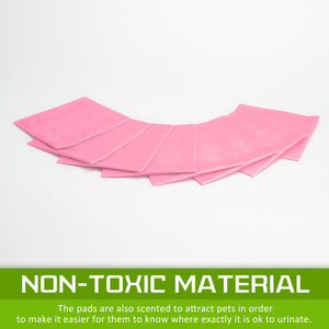 Paw Mate 200PCS Pink Pet Dog Cat Potty Training Toilet Mat Pads