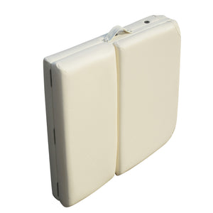 Portable Aluminium Massage Table with 3 Folds | Beauty Therapy Bed | Beige