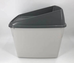 XL Top Entry Cat Litter Box | No Mess Enclosed Kitty Tray