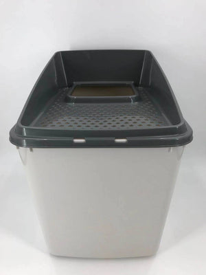 XL Top Entry Cat Litter Box | No Mess Enclosed Kitty Tray