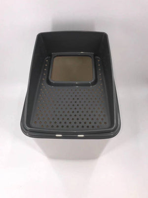 XL Top Entry Cat Litter Box | No Mess Enclosed Kitty Tray