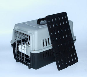 Pet Carrier | Small | Airline Approved | With Bowl and Tray | Black