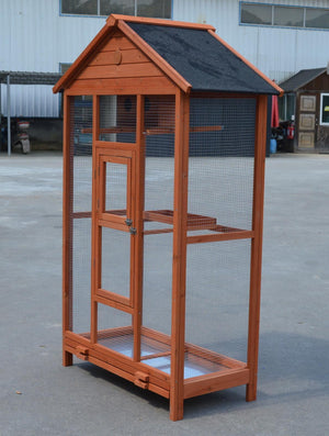 Wooden XXL Pet Cages Aviary Carrier | Travel Canary Parrot Bird Cage
