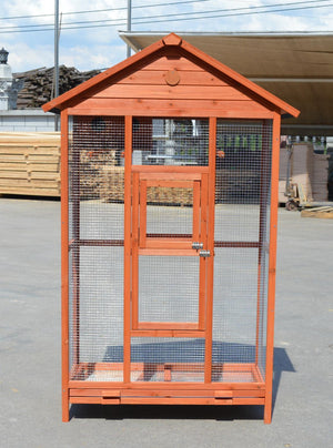 Wooden XXL Pet Cages Aviary Carrier | Travel Canary Parrot Bird Cage