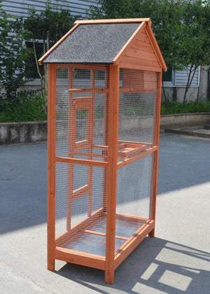 Wooden XXL Pet Cages Aviary Carrier | Travel Canary Parrot Bird Cage