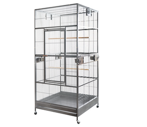 XXL 203cm Macaw Parrot Aviary Bird Cage | Pet Cage On Wheels