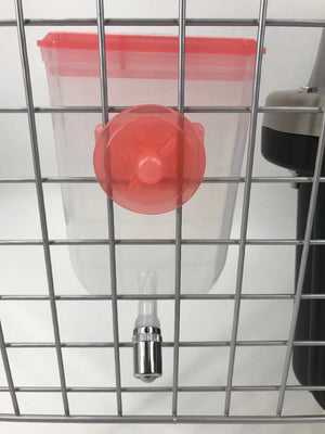 Hanging Water Bottle for Pets - Pink