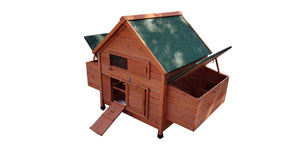 XL Chicken Coop Rabbit Hutch | Ferret, Hen, Chook, Cat House with Run