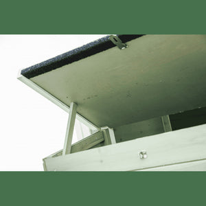 Spacious Green Chicken Coop Rabbit Hutch | 190x90x116 cm | Ideal for Cats and Kittens