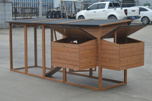 XXL 280cm Chicken Coop | Guinea Pig, Rabbit Hutch, Ferret, & Cat House