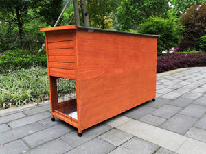 XXL Double Storey Rabbit Hutch | Guinea Pig, Ferret, Cat House | 150 cm