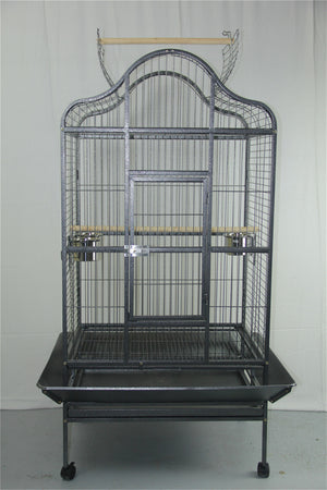 180cm Large Bird Cage | Pet Parrot Aviary With Perch and Castor Wheels