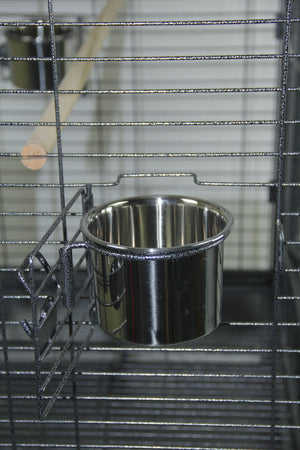 180cm Large Bird Cage | Pet Parrot Aviary With Perch and Castor Wheels