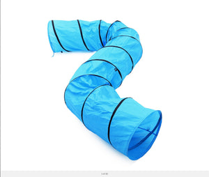 Portable Pet Dog Agility Training Exercise Tunnel Chute | 5.5M | Carry Bag Included