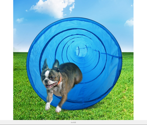 Portable Pet Dog Agility Training Exercise Tunnel Chute | 5.5M | Carry Bag Included