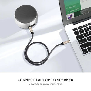 UGREEN 10602 3.5mm Male to Male Aux Stereo Cable 1M - The Hippie House