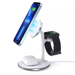 Wireless Charging Station Dock | 3-in-1