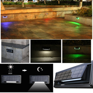 Solar Step Lights | Outdoor Solar-Powered Lights