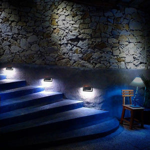 Solar Step Lights | Outdoor Solar-Powered Lights