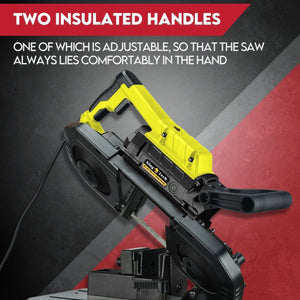 Portable Band Saw - 127mm | Cold Cut Metal Cut Off Chop Bandsaw