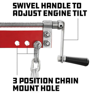 Engine Leveler Balancer for Shop Crane | 907kg Load Capacity