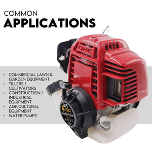 Replacement 4-Stroke Engine Motor for Honda GX25 Brush Cutter and Trimmer