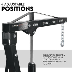 2 Ton Hydraulic Engine Crane Hoist Stand