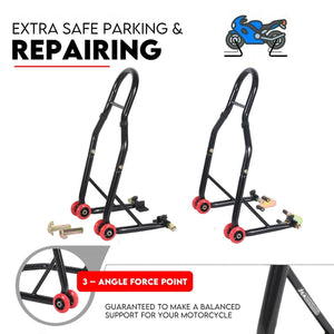 Motorcycle Stand | Rear and Front
