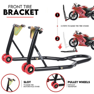 Motorcycle Stand | Rear and Front
