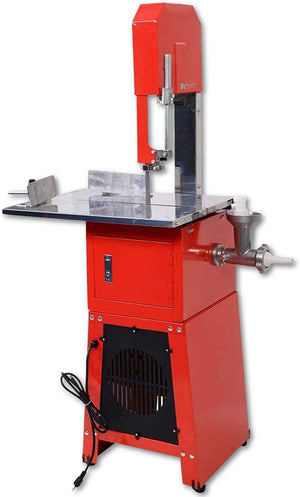 10" Meat Cutting Band Saw | Meat Mincer Bandsaw Sausage Filler Slicer Grinder