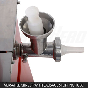 10" Meat Cutting Band Saw | Meat Mincer Bandsaw Sausage Filler Slicer Grinder