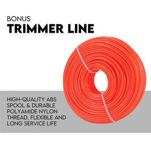 4 STROKE Whipper Snipper Straight Shaft Line Trimmer | 31CC Pole Brush Cutter