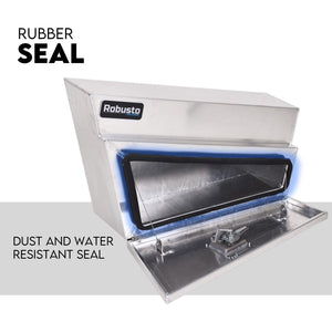 Under Tray Tool Box Underbody Pair Set | 750mm | Aluminium