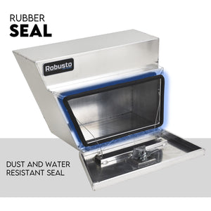 Under Tray Tool Box Underbody Pair Set | 600mm | Aluminium