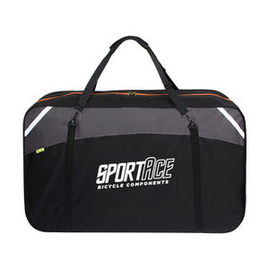 SPORTACE Bike Travel Soft Shell Case Bag - Black (120cm x 75cm)