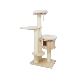 CATIO VINTAGE Solid Wood Cat Climbing Tree (176cm)