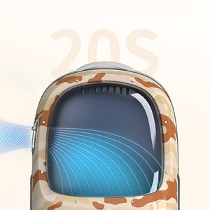 Breezy 2 Desert Camo Smart Cat Backpack