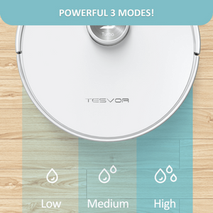 Tesvor S6 Turbo Robot Vacuum Cleaner and Mop with Laser Navigation 4000Pa