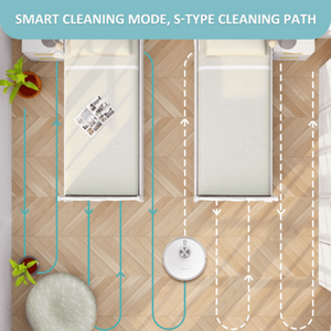 Tesvor S6 Turbo Robot Vacuum Cleaner and Mop with Laser Navigation 4000Pa