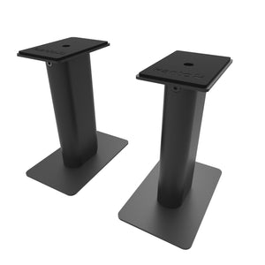 9" Tall Universal Desktop Speaker Stand - Pair | Black