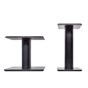 9" Tall Universal Desktop Speaker Stand - Pair | Black