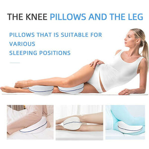 Memory Foam Leg Knee Support Pillow | Contour Wedge