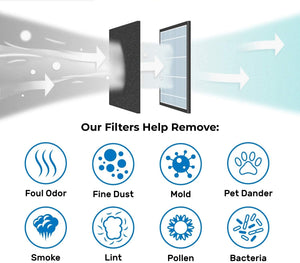 Filter for Dyson Pure Hot + Cool Link Air Purifiers - HP01 HP02 HP03