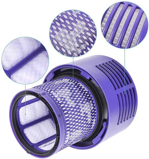 2 x HEPA Filters | Compatible with Dyson V10 Vacuum Cleaners